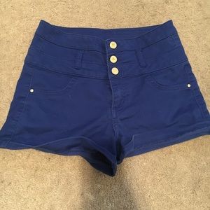 Charlotte Russe Refuge High Waisted Shorts